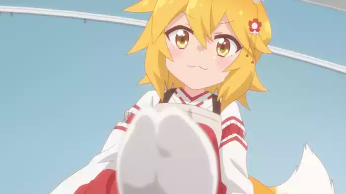 おぬし、別のキツネの匂いがするのう