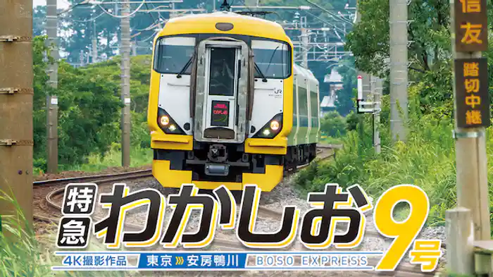 特急わかしお9号 4K撮影