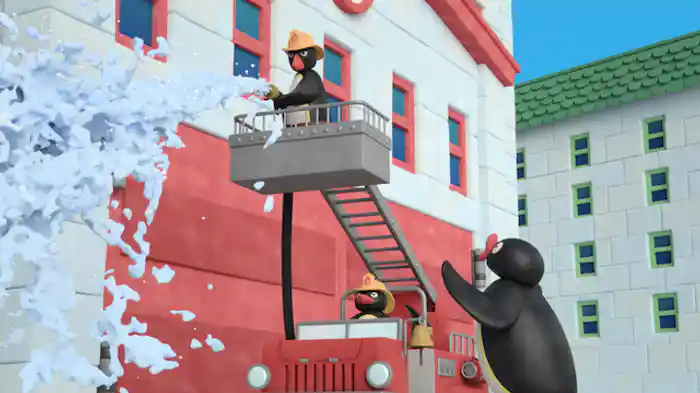 消防訓練は大変だ!