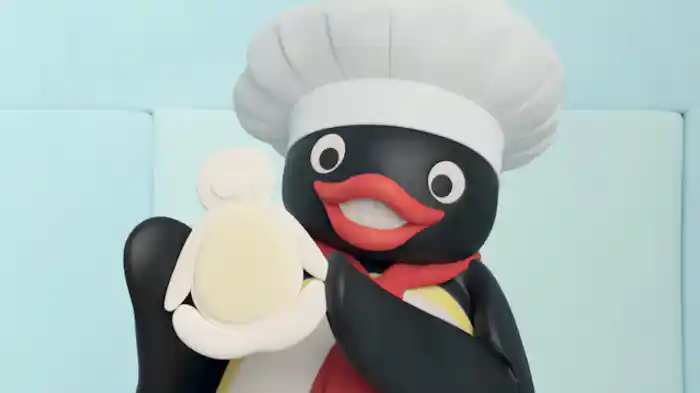 ピングー、パン作り名人になる