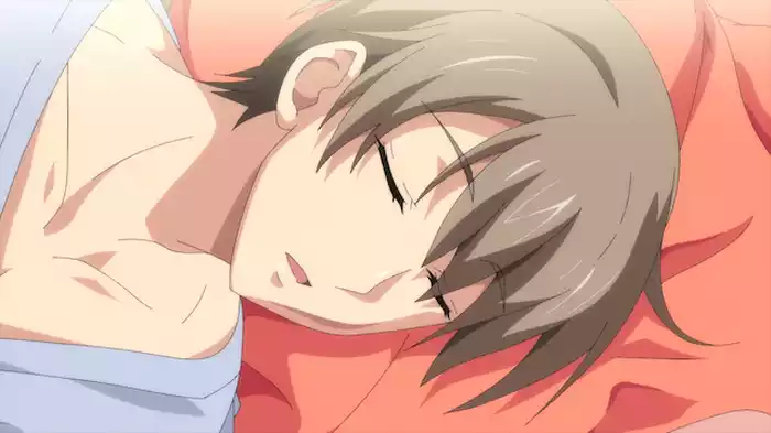 湯舟の中、密着して、火照る体。