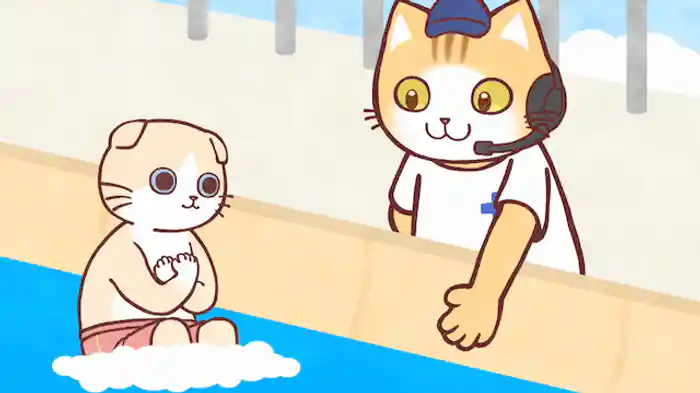 プールスタッフのお兄さん！