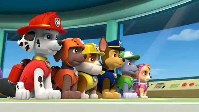 「パウ・パトロールしゅつどう！」「マーシャルのちょうせん」