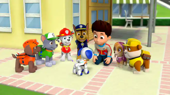 「ロボドッグだいぼうそう」「くいしんぼうはだれだ」