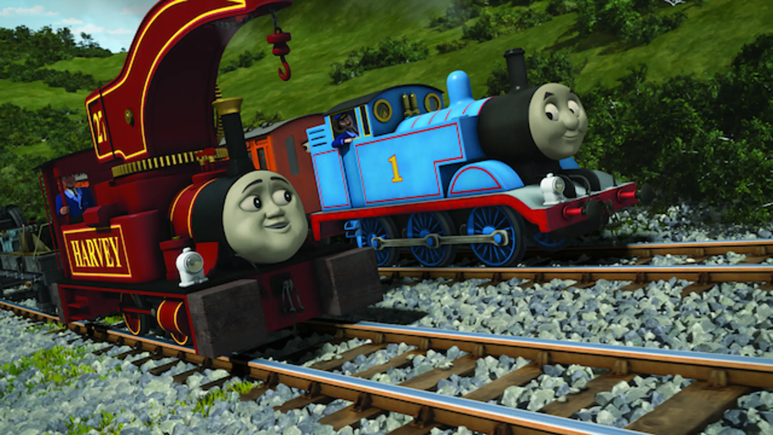 きかんしゃトーマス シリーズ17 13 クレーンきかんしゃハーヴィー キッズ 1984年 の動画視聴 あらすじ U Next