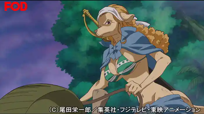 戦闘開始 ルフィVSミンク族！