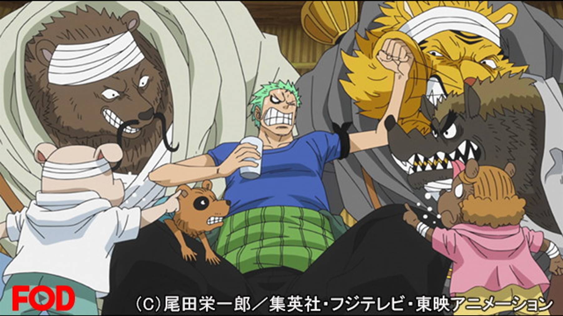 ワンピース ゾウ編 １ 758 昼の王 イヌアラシ公爵登場 アニメ 16 の動画視聴 U Next 31日間無料トライアル