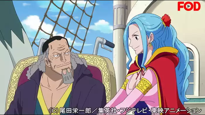 世界会議へ 王女ビビとしらほし姫