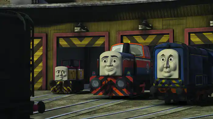 きえたディーゼルきかんしゃたち