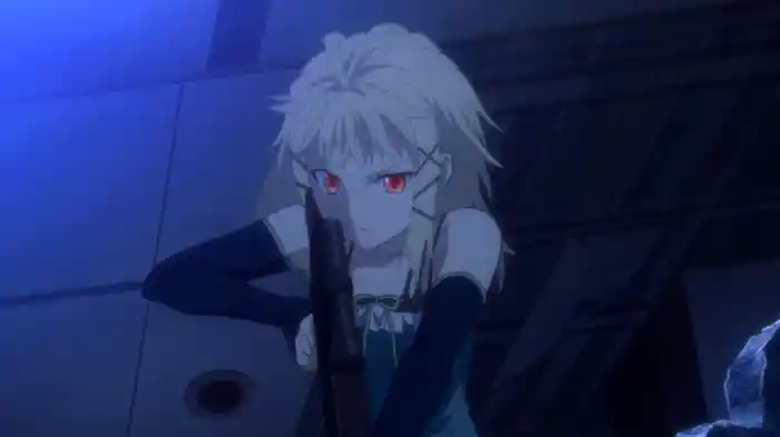 「静寂の月夜、夜明けの空」