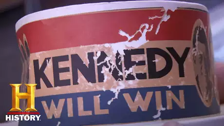 ケネディの選挙応援グッズ