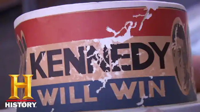 ケネディの選挙応援グッズ