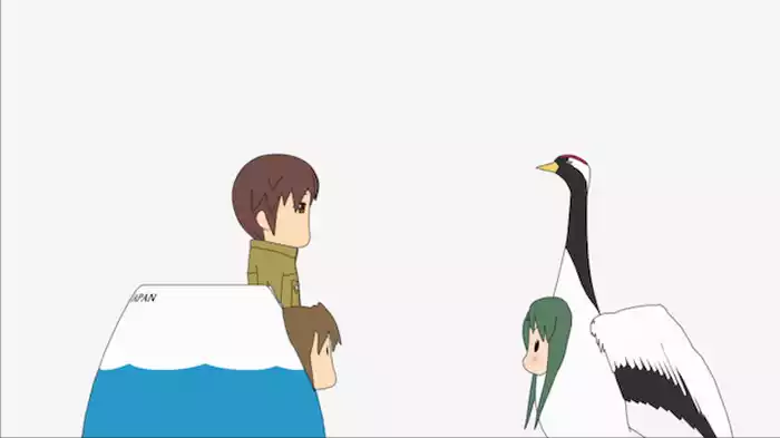 体は鶴でも心は鷹さっ