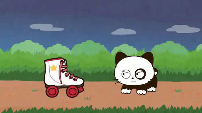 ノラとローラースケート