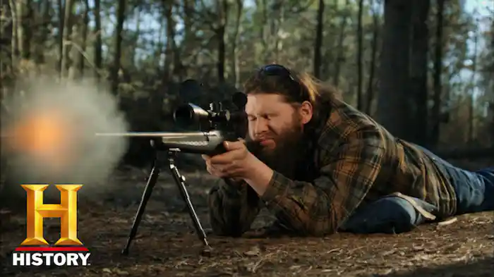 先住民の36口径ライフル