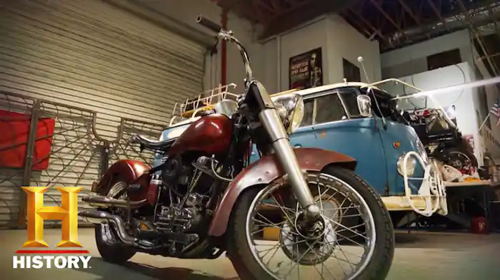 妻に捧げるハーレー