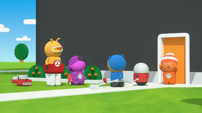 ひとつのドア／とべないひこうき