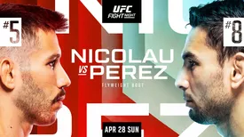 UFCファイトナイト・ラスベガス91：ニコラウ vs. ペレス