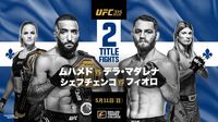 UFC 315：ムハメド vs. デラ・マダレナ