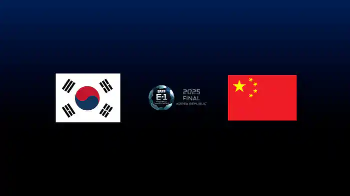 男子 第1戦 韓国 VS 中国 7/7[東アジア E-1 サッカー選手権 2025]