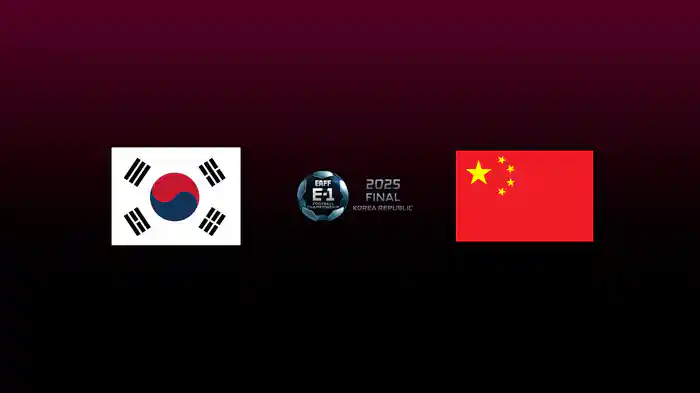 女子 第1戦 韓国 VS 中国 7/9[東アジア E-1 サッカー選手権 2025]