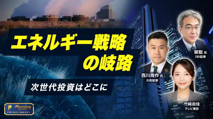モーサテプレミアムセミナー エネルギー戦略の岐路 次世代投資はどこに