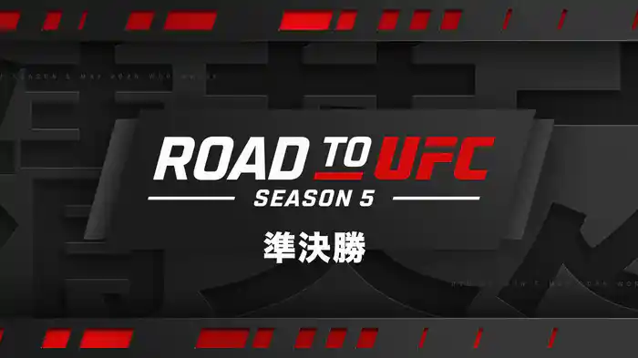 ROAD TO UFCシーズン5：準決勝