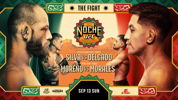 ノーチェUFC：シウヴァ vs. デルガド