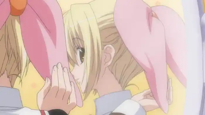 小っちゃな妹かなと大きなリボン