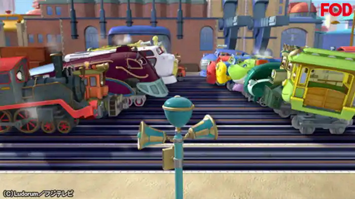 チャガーたちのつな引き