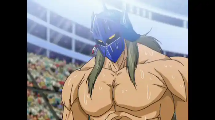 大ピンチ!ケビンマスクVSチヂミマン