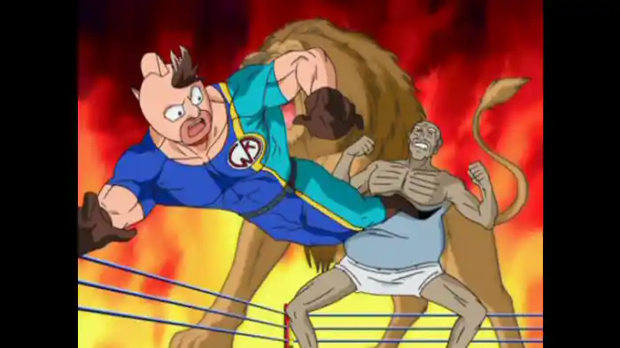 老人パワー炸裂!万太郎絶体絶命!