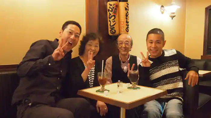 すき焼きで慰労会