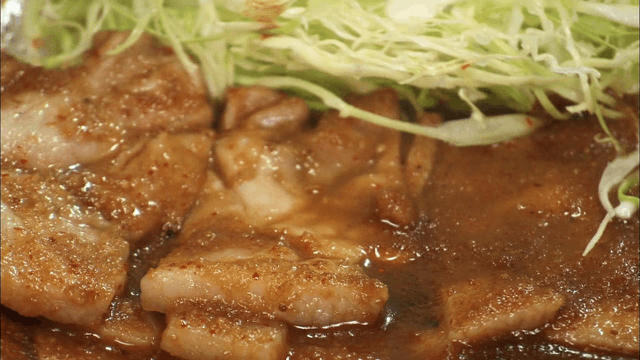 中野区鷺宮のロースにんにく焼