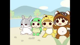 うちの3姉妹 第35話 社長不在 うちの3姉妹劇場モプシーとかめ 動物園