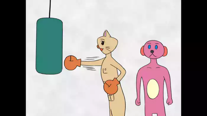 ネコちゃんの腹筋／５つ子大家族