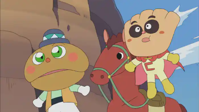 クリームパンダとコロッケキッド