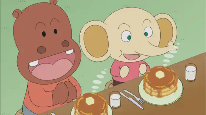 ちびぞうくんとホットケーキマン