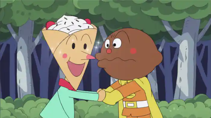 カレーパンマンとクレープマン