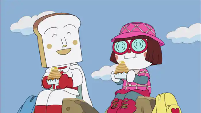 しょくぱんまんとモンブランさん