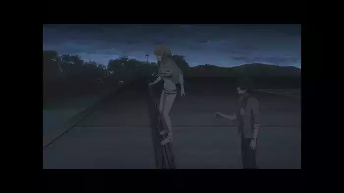 紫色の夜明け