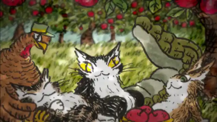 トロッコ列車でりんごの森へ