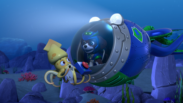 アクア パウ・パトロール！チャンピオンはだれだ！？