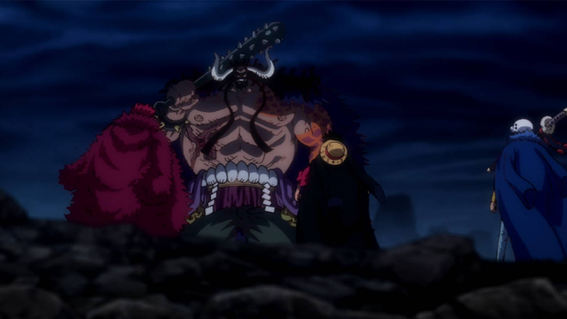 ワンピース ワノ国編 1016 怪物決戦 意地張りあう三船長 アニメ 19 の動画視聴 U Next 31日間無料トライアル