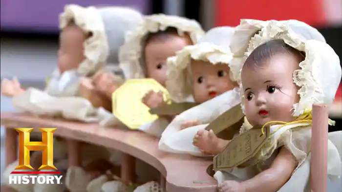 30年代の五つ子ちゃん人形セット