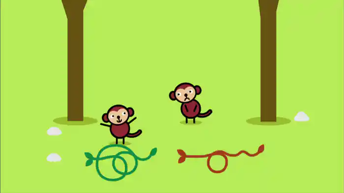 「ながい」と「みじかい」