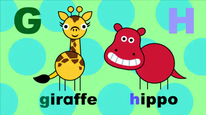 「G」と「H」をまなぼう！