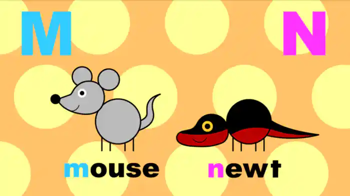 「M」と「N」をまなぼう！