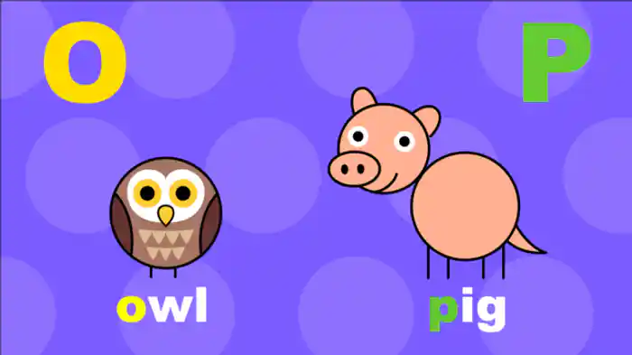 「O」と「P」をまなぼう！