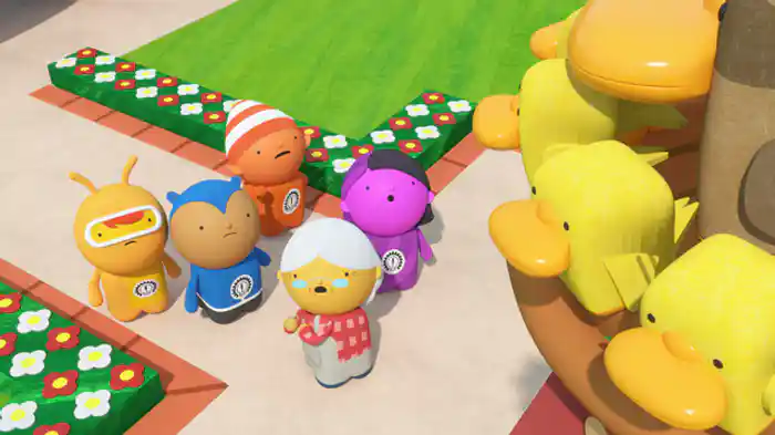 アヒルのジャンプ／おうちはどこ？